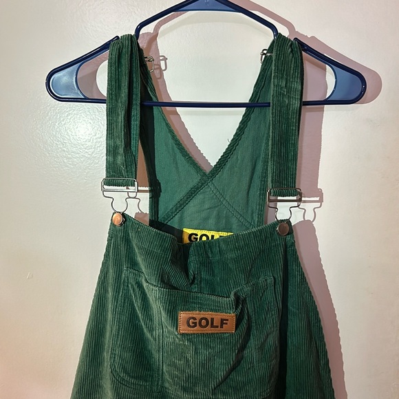 Golf Wang Cord Overall - Green Lightly used